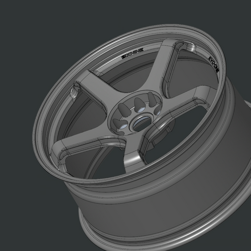 Screenshot detaliu Six Nine EVO-ONE – design spiţe, contur concavitate la jante