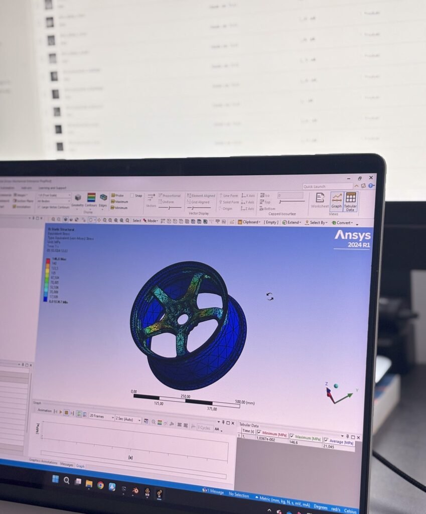 ante Six Nine EVO-ONE proces de fabricatie – shotgun view, detaliu material forjat